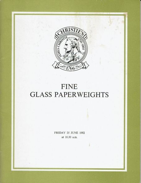 86. Fine Glass Paperweights