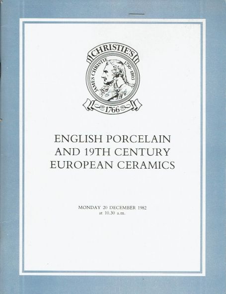 90. English Porcelain and 19th Century European Ceramics