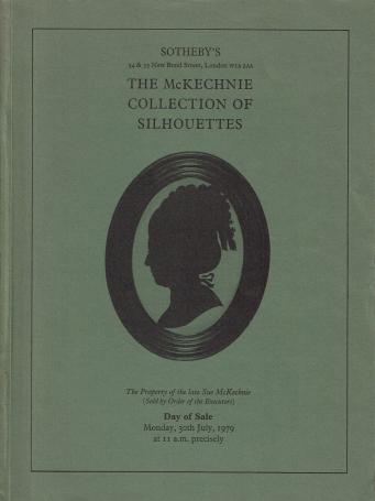 918. The McKechnie collection of silhouettes