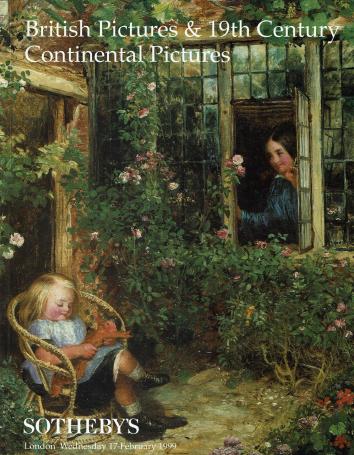 920. British pictures & 19th century continental pictures