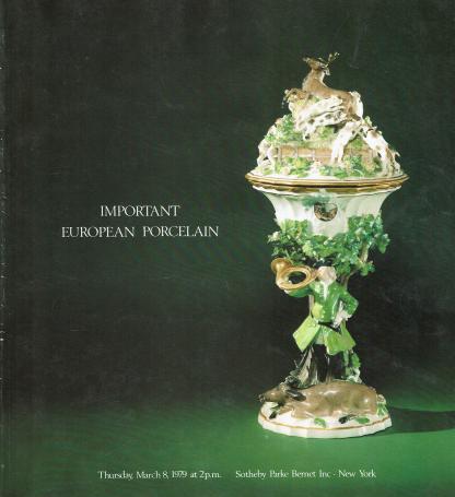 928. Important European Porcelain 