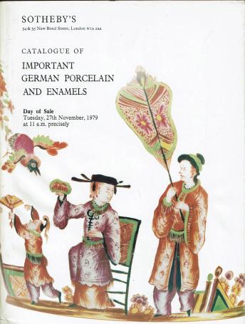 955. Impotant German Porcelain and Enamels