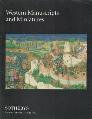 959. Western Manuscripts and Miniatures
