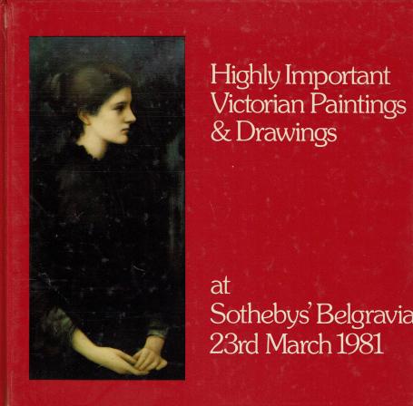 969. Highly Important Victorian Paintings and Drawings