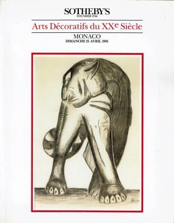 970. Arts Décoratifs du XXe Siècle