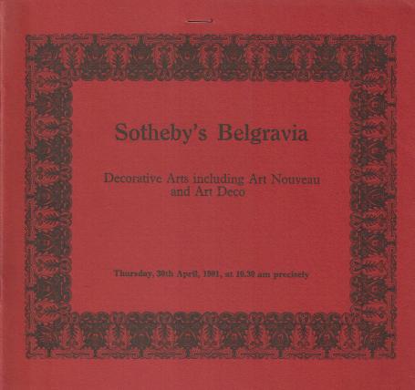 973. Decorative Arts including Art Nouveau and Art Deco