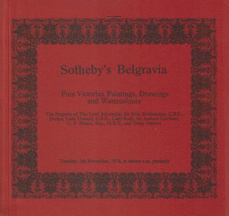 981. Fine Victorian Paintings, Drawings and Watercolours