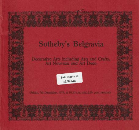 997. Decorative Arts including Arts and Crafts, Art Nouveau and Art Deco