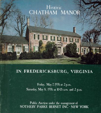 999. Historic Chatham Manor