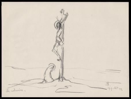Descente de Croix, La Calvaire 27 Juillet 1939
