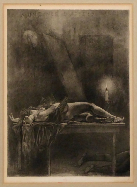 Félicien Rops met een heliogravure