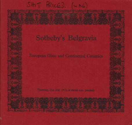 204. European Glass and Continental Ceramics