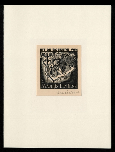 Uit de boekerij van Maurits Leytens 1937