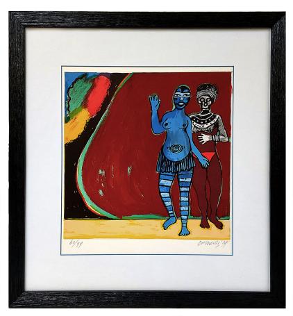 Omaggio a Leopold Sedar Sengor, Litho J 1977 60/99