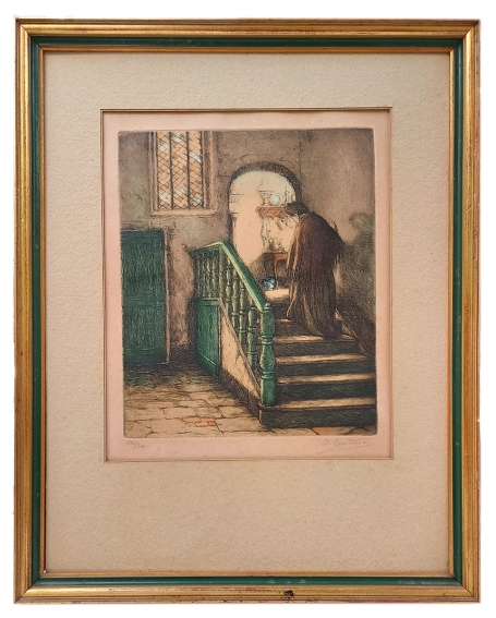 Dame op trapje 136/300