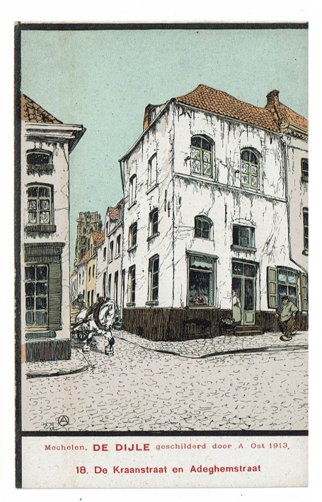 Postkaart van Alfred Ost