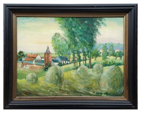 Schilderij op canvas kopen van de Belgische schilder Alfred Pietercelie