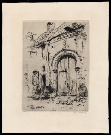 Ets, de oude houten poort (II)