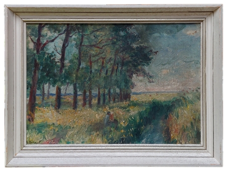 Schilderij van de Belgische kunstenaar Aloïs de Laet