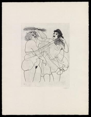 Amazones, VIIII Africhters onder mekaar 1975 60/65