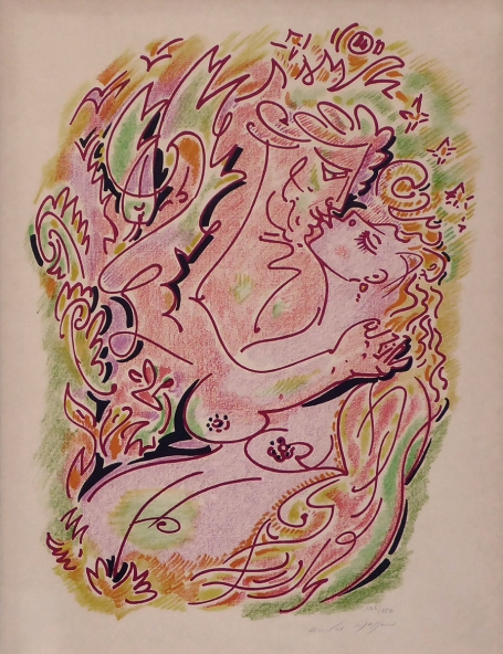 Gesigneerde litho van André Masson