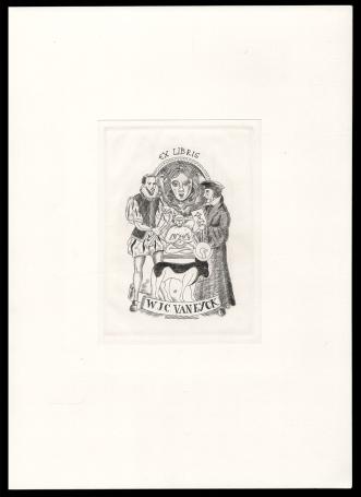 Ex libris W.J.C. Van Eyck