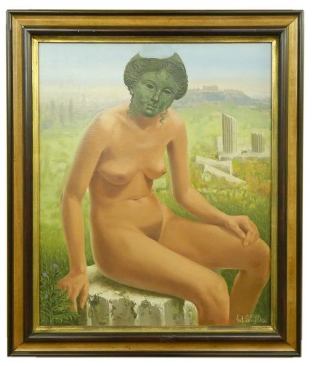 Naakte vrouw met hellenistisch hoofd 1975