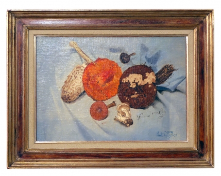 Stilleven paddestoelen 1975