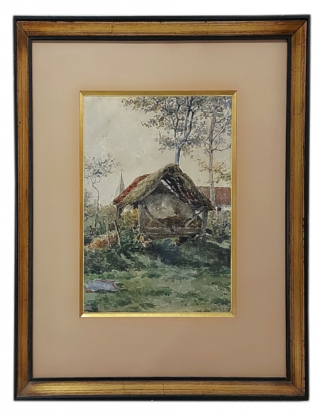 Boerderijtje met stal 1888