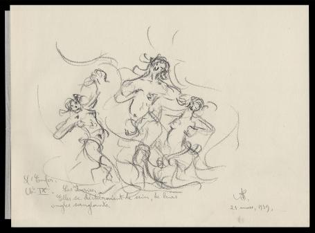 La divina commedia (Dante) L'Enfer Chtr IX Les furies 1939