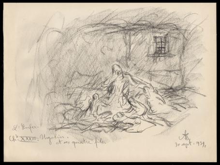 La divina commedia (Dante) L'Enfer Chtr XXXIII Ugolin  1939