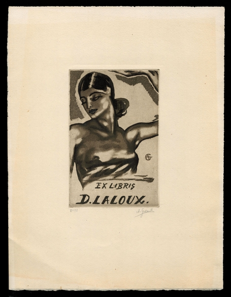 Ex LIBRIS D. Laloux 1929 21/115