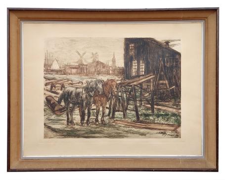 Nieuport ville (en couleur) 1906