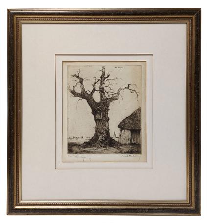 Kapelletje aan boom, voor Hortance van harte!