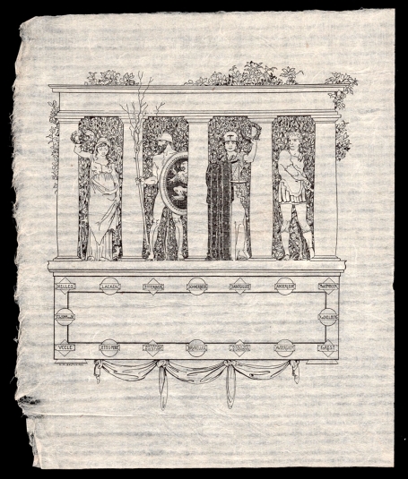 Ontwerp voor Brussels glasraam