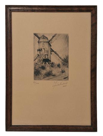 De houten windmolen 84 van 100