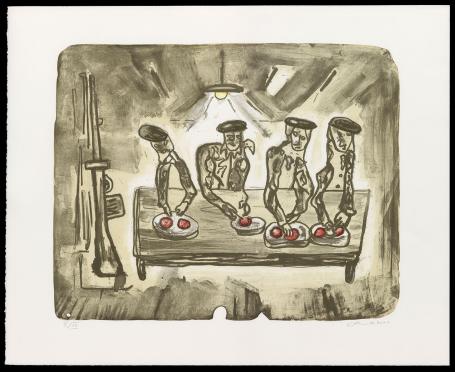 Soldaten aan tafel 2000 VI/XX