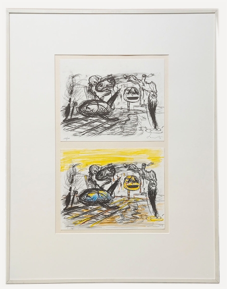 Duo Litho's Revolver 1984 C 173/300, 174/300