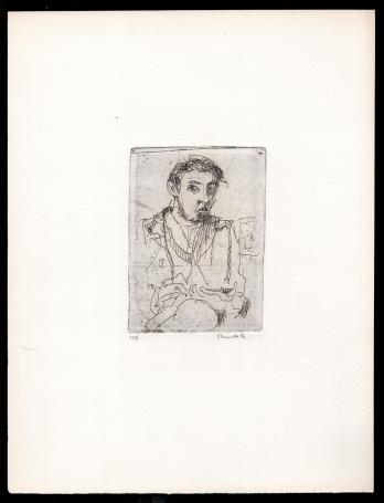 Zelfportret , wat met de handen 2/35