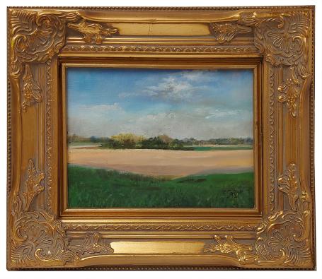 View of the battlefields of Waterloo 2015