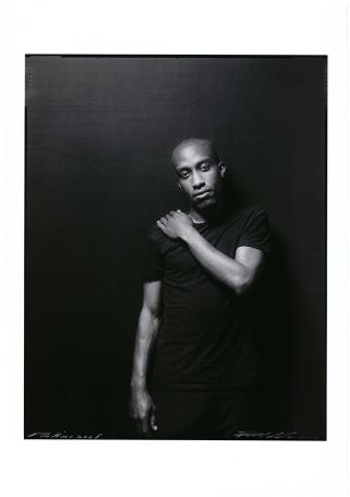 Mi Matties met de hand op de schouder 2008