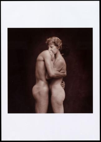 Jonge versie Kunstenaar en zijn moeder (niet gesigneerd)