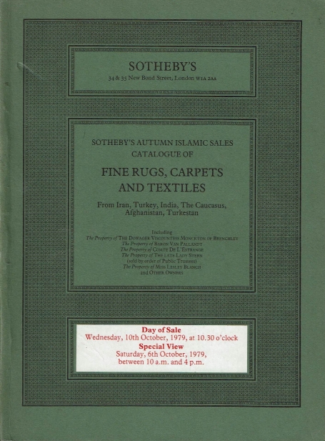 831. Fine rugs, carpets and textiles