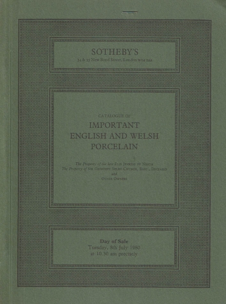 861. Important english and welsh porcelain