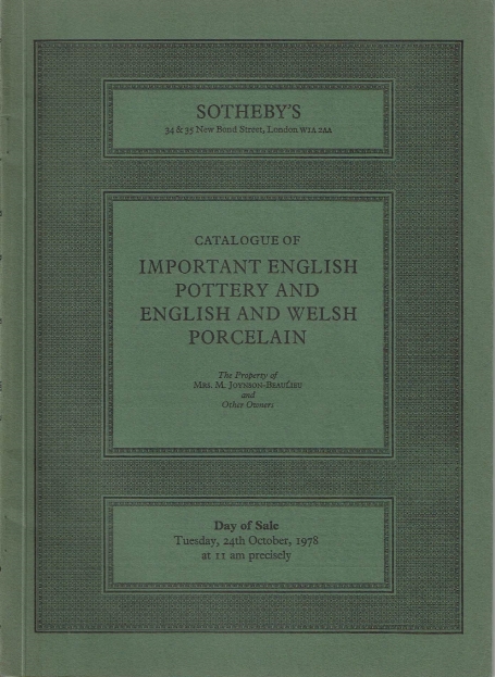 886. Important english pottery and english and welsh porcelain