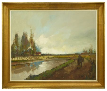 Schilderij van Belgische schilder Henri Joseph Pauwels