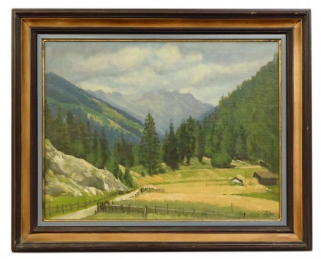 Schilderij van Antoon Luyckx uit 1982