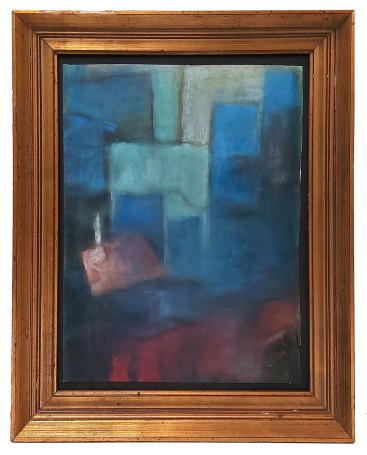 De kaars op de katheder