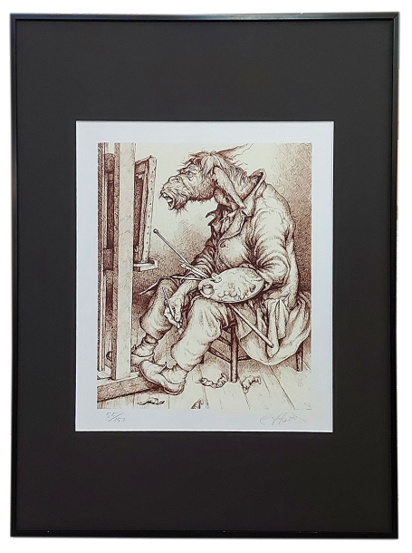 Origineel kunstwerk op papier van Camille d'Havé kopen