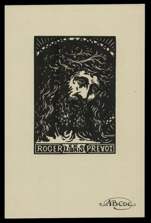 ABCDE Ex libris Roger Prévot